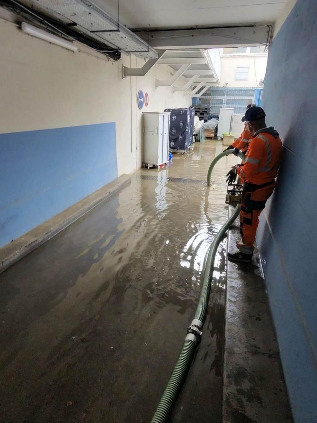 Chantier plomberie — remise en état après fuite — Provins