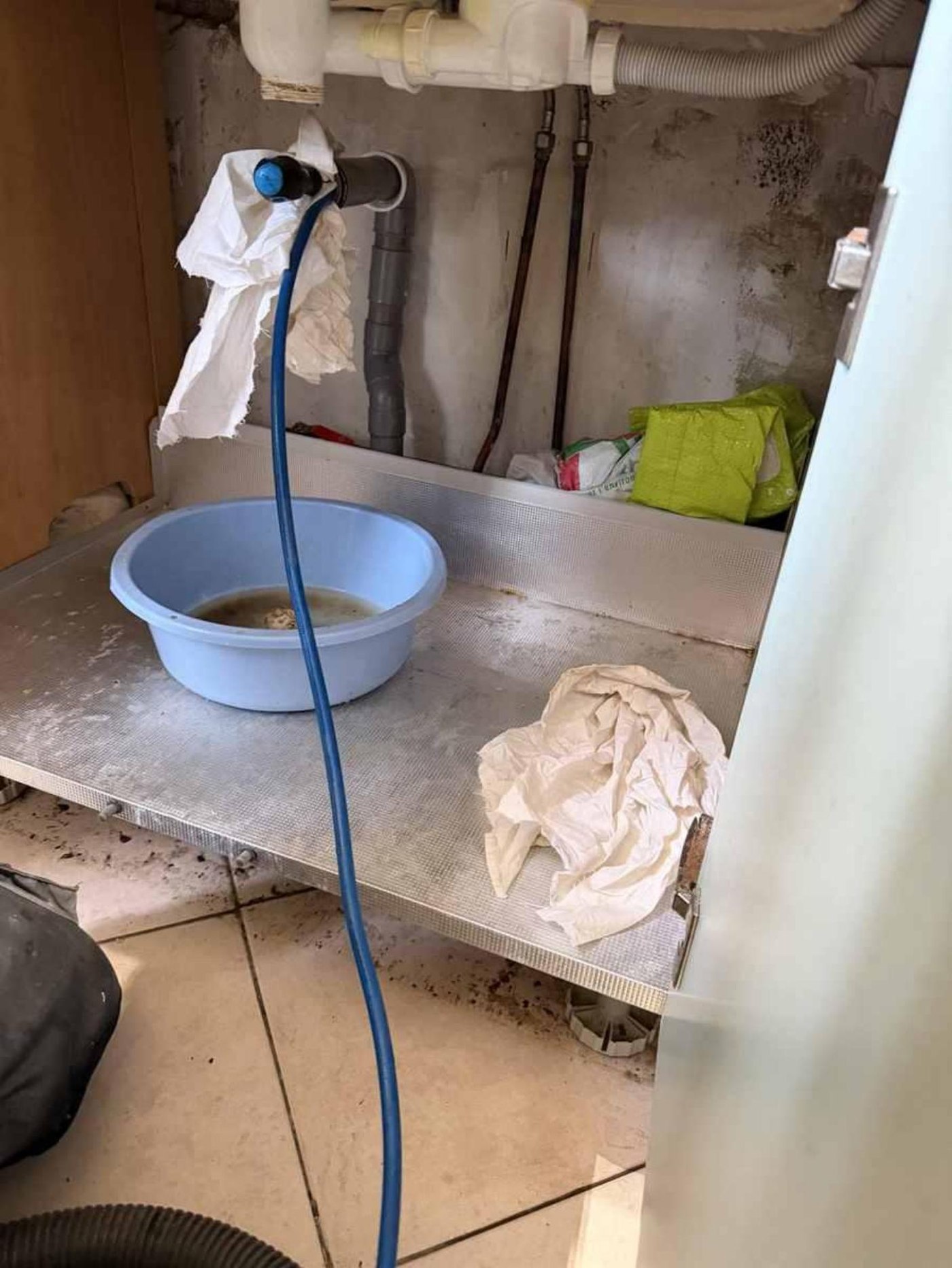 Chantier de débouchage — équipe Atelier Brochant en action