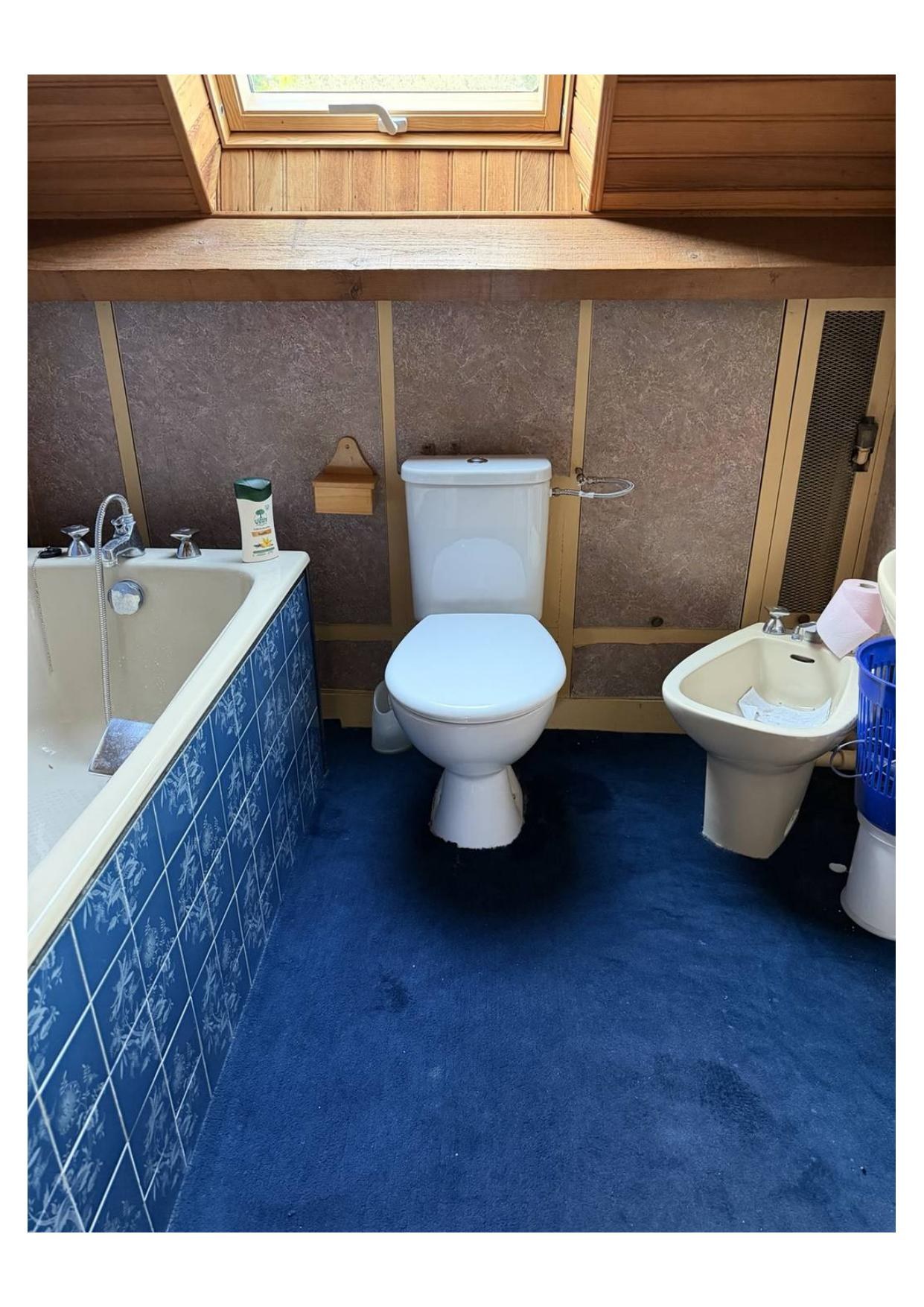 Installation d'un WC neuf en chantier — Atelier Brochant